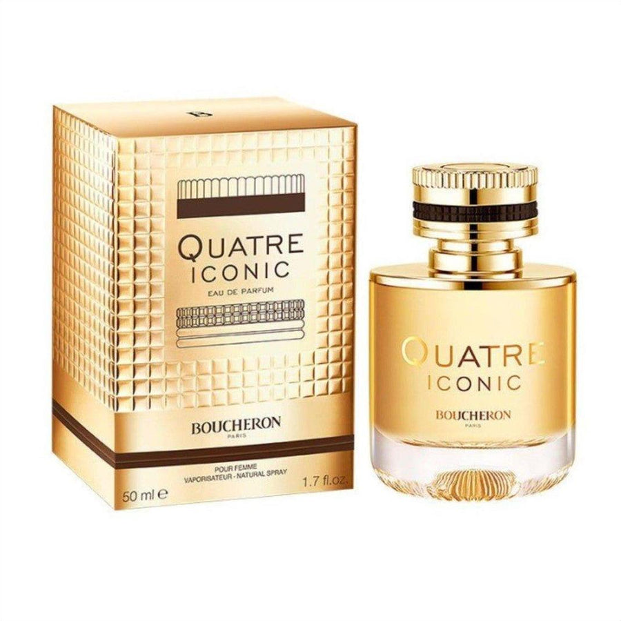 Boucheron Quatre Iconic Pour Femme Eau De Parfum 50ml - Cosmetics Fragrance Direct -3386460129404