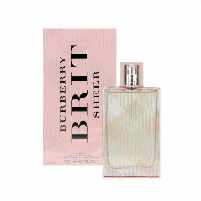 Burberry Brit Sheer Eau de Toilette 200ml - Cosmetics Fragrance Direct -5045493114143