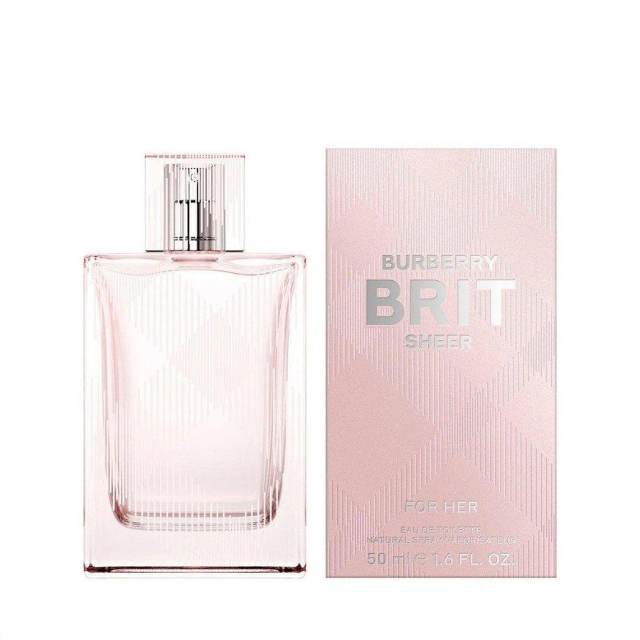 Burberry Brit Sheer Eau De Toilette 50ml - Cosmetics Fragrance Direct -3614226905147