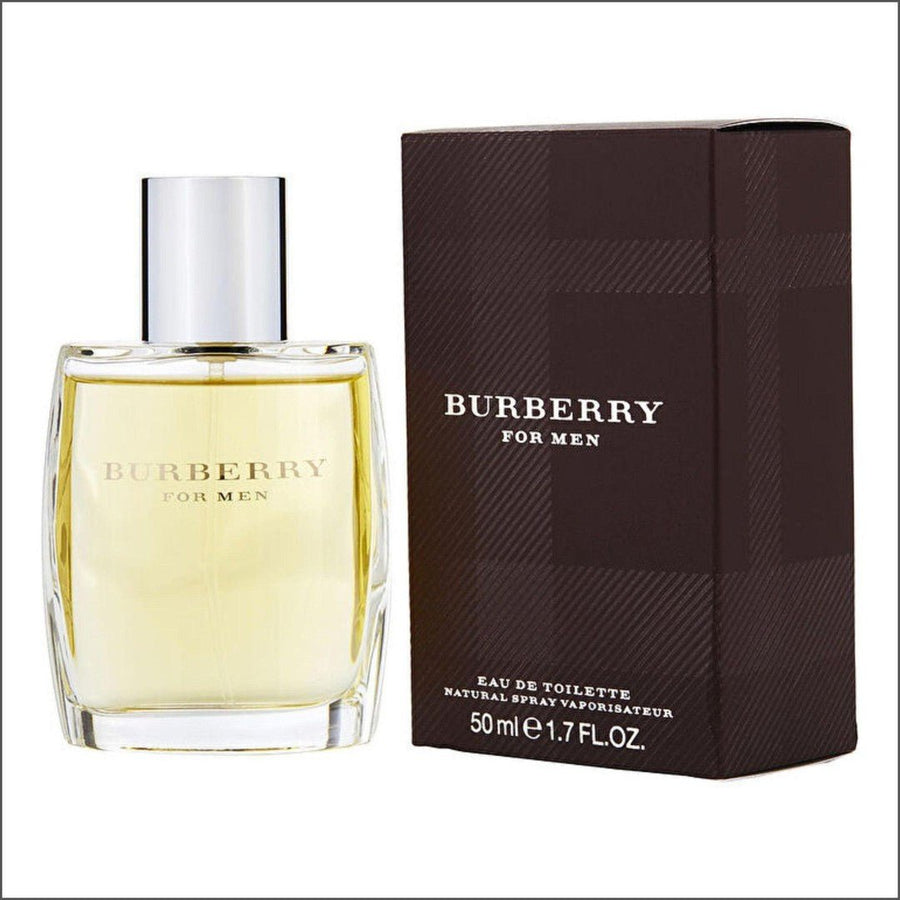 Burberry For Men Eau De Toilette 50ml - Cosmetics Fragrance Direct -3614226905789