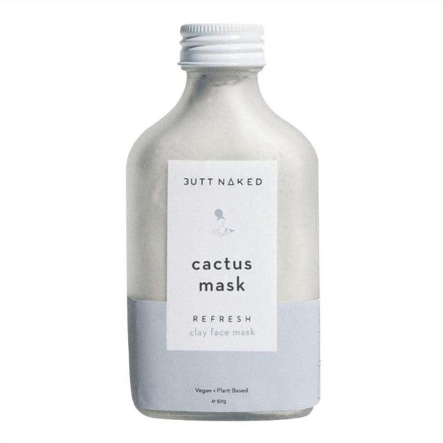 Butt Naked Cactus Clay Face Mask 50g - Cosmetics Fragrance Direct -787099256227