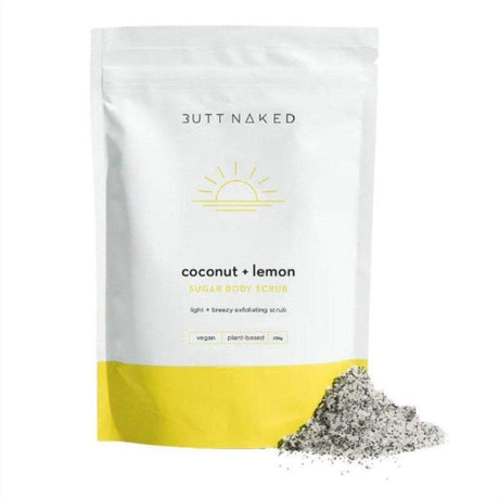 Butt Naked Coconut + Lemon Body Scrub 250g - Cosmetics Fragrance Direct -793052298531