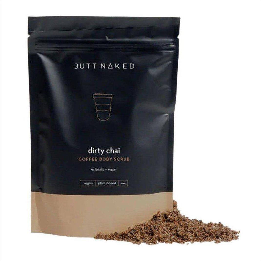 Butt Naked Dirty Chai Coffee Body Scrub 250g