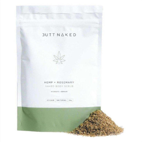 Butt Naked Hem p + Rosemary Naked Body Scrub 250g - Cosmetics Fragrance Direct -787099608354