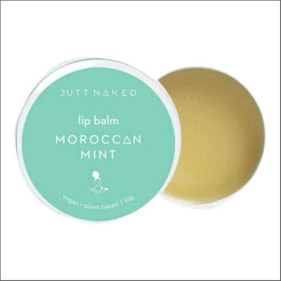 Butt Naked Lip Balm Moroccan Mint 10g - Cosmetics Fragrance Direct -0787099608347