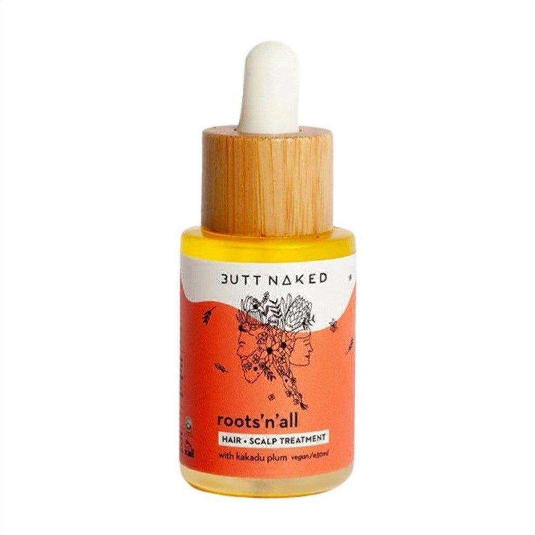 Butt Naked Roots'n'all Hair + Scalp Oil Treatment 30ml - Cosmetics Fragrance Direct -787099968342