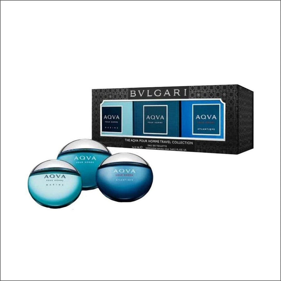 Bvlgari Aqva Pour Homme Miniature Set - Cosmetics Fragrance Direct -783320401299