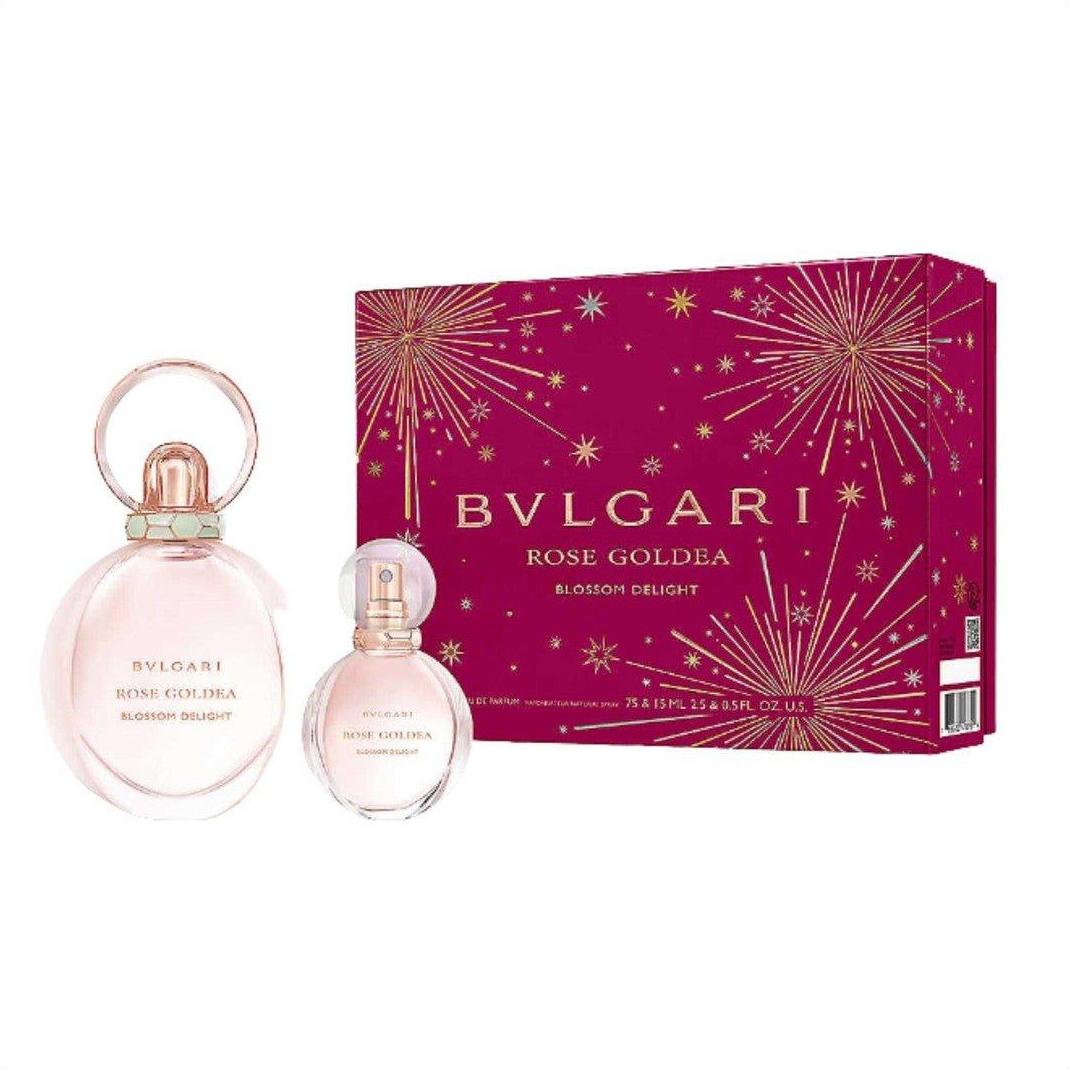 Bvlgari Rose Goldea Blossom Delight Eau De Parfum 75ml Giftset Christmas 2022 - Cosmetics Fragrance Direct -783320418754