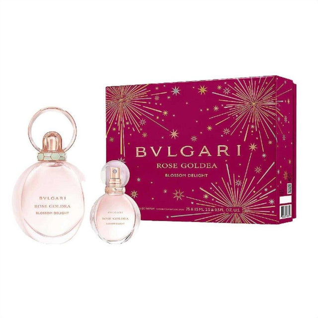 Bvlgari Rose Goldea Blossom Delight Eau De Parfum 75ml Giftset Christmas 2022 - Cosmetics Fragrance Direct -783320418754
