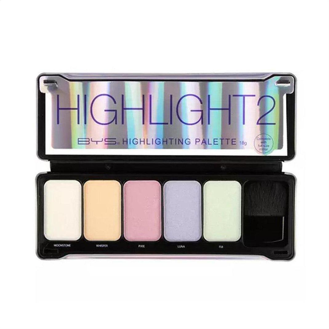 Bys Highlight 2 Palette 5 Piece Tin