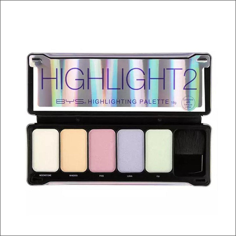 Bys Highlight 2 Palette 5 Piece Tin - Cosmetics Fragrance Direct -9313880519038