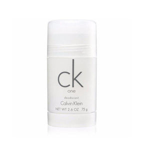 Calvin Klein CK One Deodorant Stick 75ml - Cosmetics Fragrance Direct -088300108978