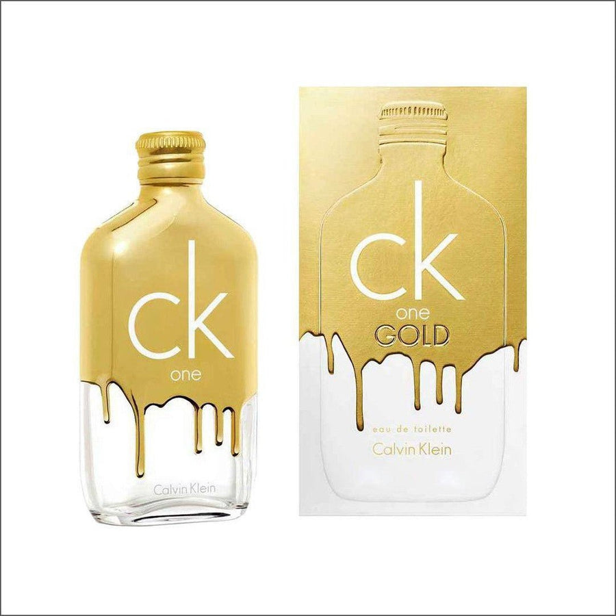 Calvin Klein CK One Gold Eau de Toilette 100ml - Cosmetics Fragrance Direct -3614221537763