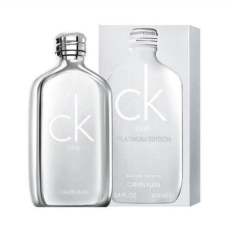 Calvin Klein CK One Platinum Edition Eau De Toilette 100ml - Cosmetics Fragrance Direct -3614225821547