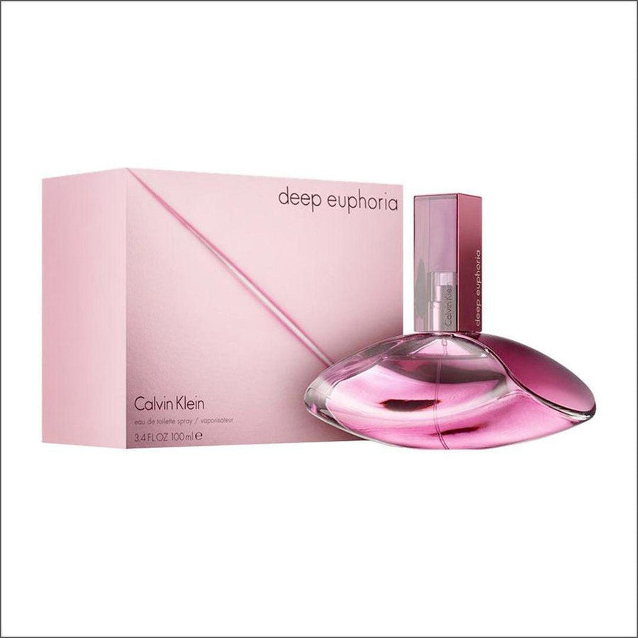 Calvin Klein Deep Euphoria Eau de Toilette 100ml - Cosmetics Fragrance Direct -3614223179466