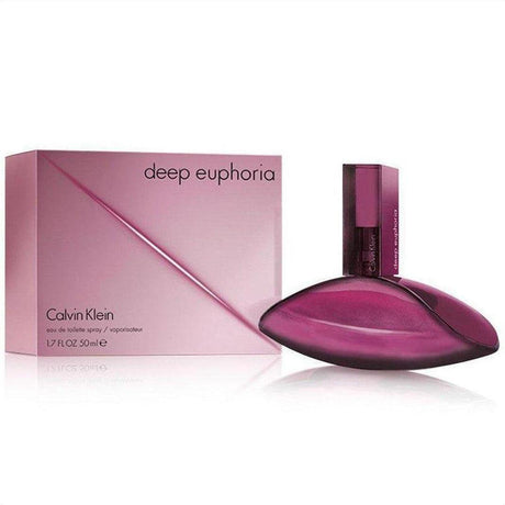 Calvin Klein Deep Euphoria Eau de Toilette 50ml - Cosmetics Fragrance Direct -3614223179558