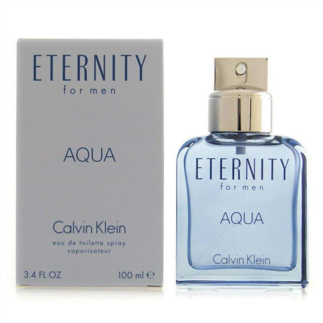 Calvin Klein Eternity for Men Aqua Eau de Toilette 100ml - Cosmetics Fragrance Direct -3607342107977