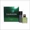 Calvin Klein Eternity for Men Eau de Toilette 100ml Gift Set - Cosmetics Fragrance Direct -3.61423E+12