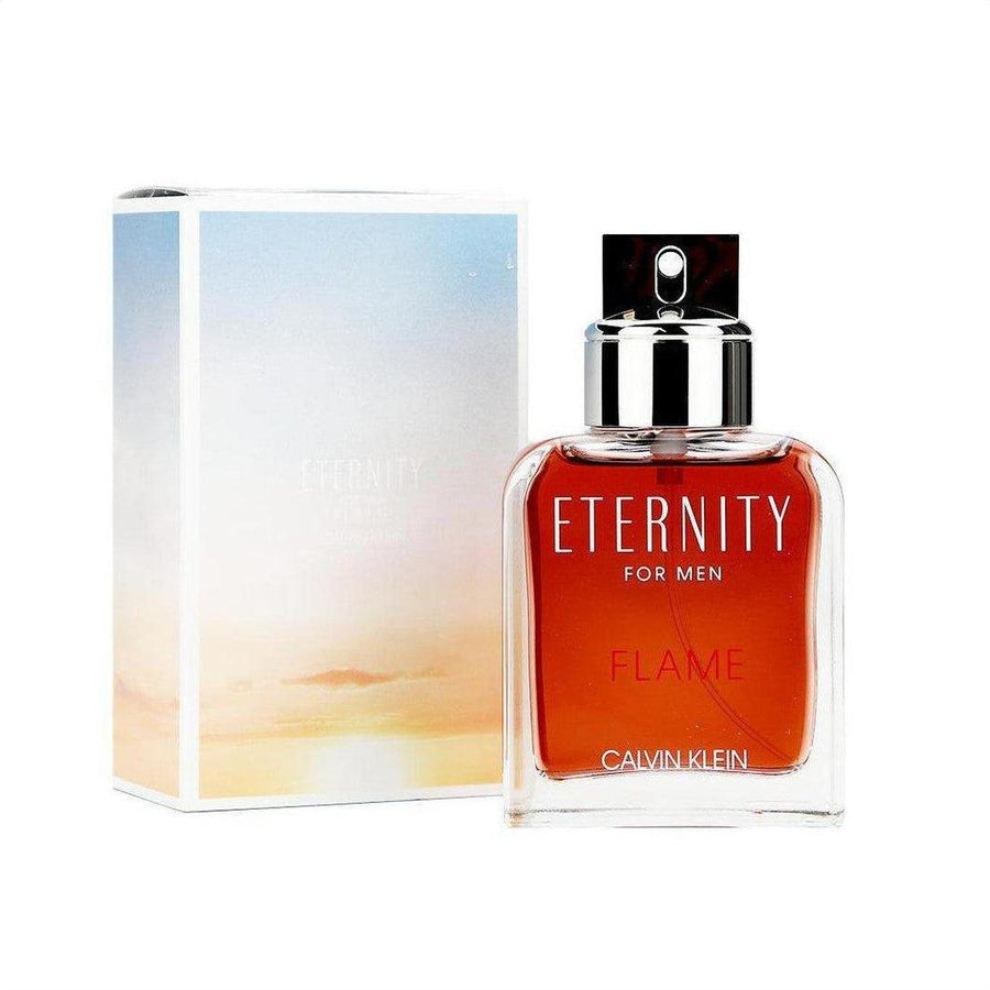 Calvin Klein Eternity for Men Flame Eau de Toilette 100ml - Cosmetics Fragrance Direct -3614225670435