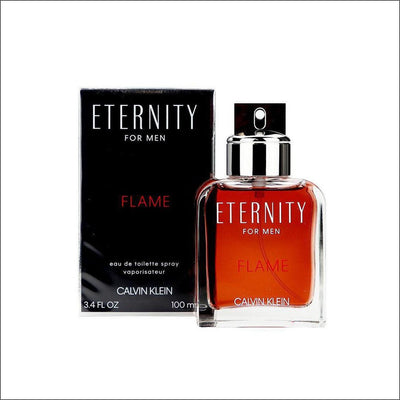 Calvin Klein Eternity for Men Flame Eau de Toilette 100ml - Cosmetics Fragrance Direct -3614225670435