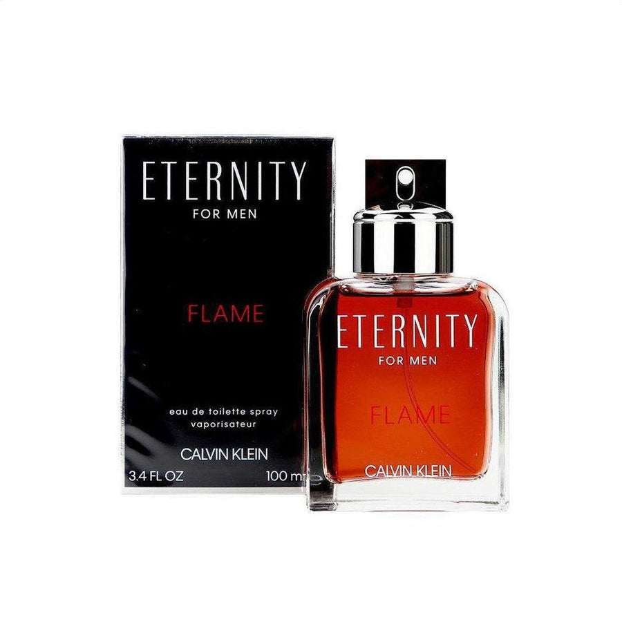 Calvin Klein Eternity for Men Flame Eau de Toilette 100ml - Cosmetics Fragrance Direct -3614225670435