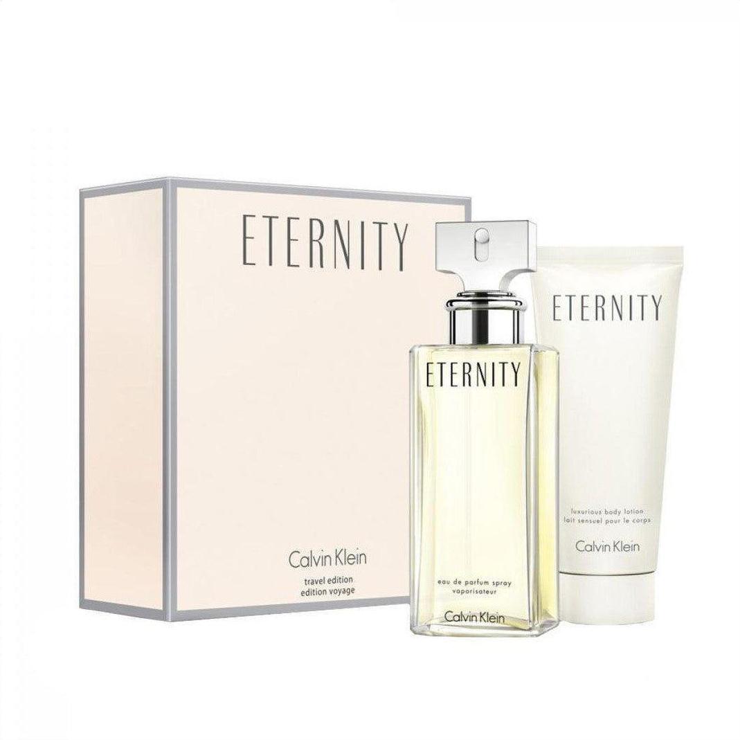 Calvin Klein Eternity Women Eau De Parfum 100ml Gift Set - Cosmetics Fragrance Direct -3.61422E+12