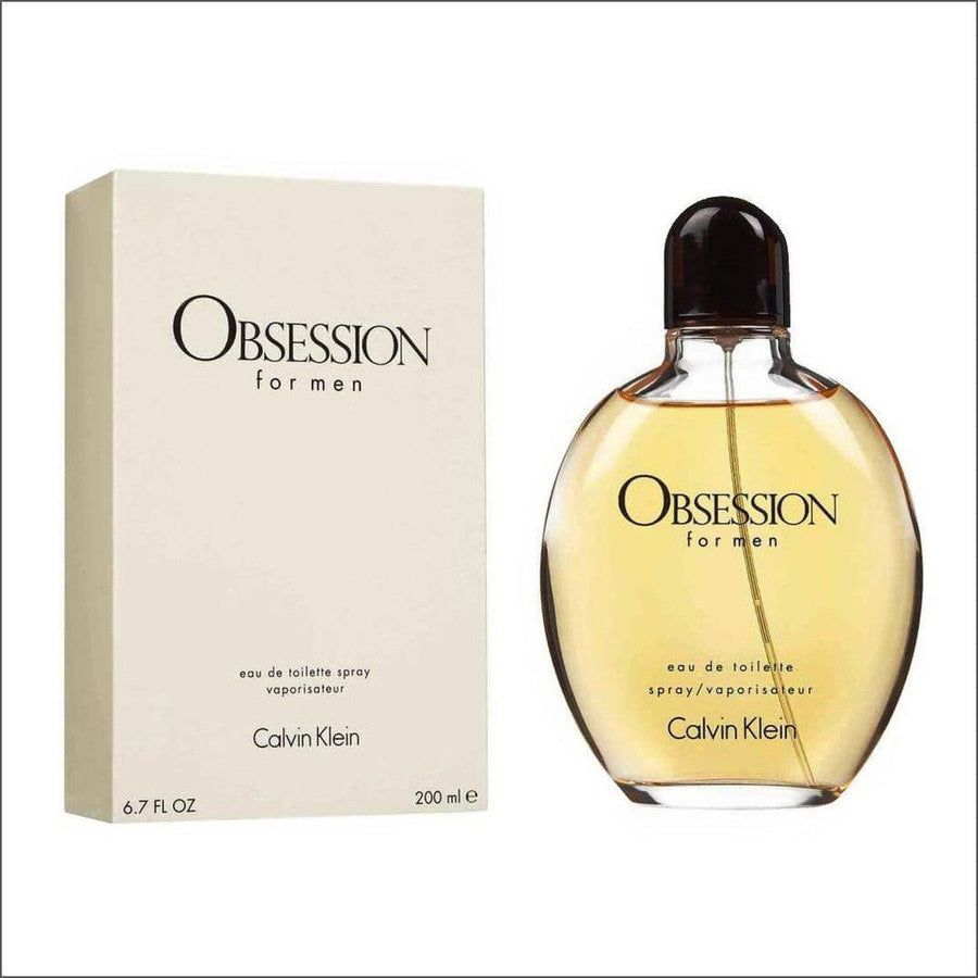 Calvin Klein Obsession Men Eau de Toilette 200ml - Cosmetics Fragrance Direct -088300106752