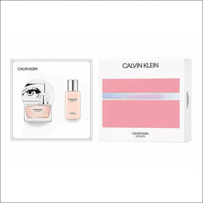 Calvin Klein Women Eau De Parfum 50ml Gift Set - Cosmetics Fragrance Direct -3.61423E+12