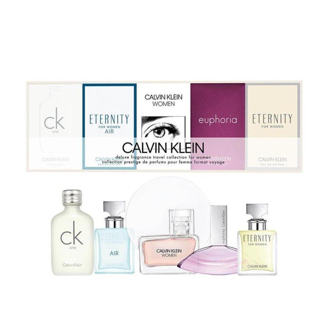 Calvin Klein Womens Deluxe Fragrance Travel Collection - Cosmetics Fragrance Direct -3.61423E+12