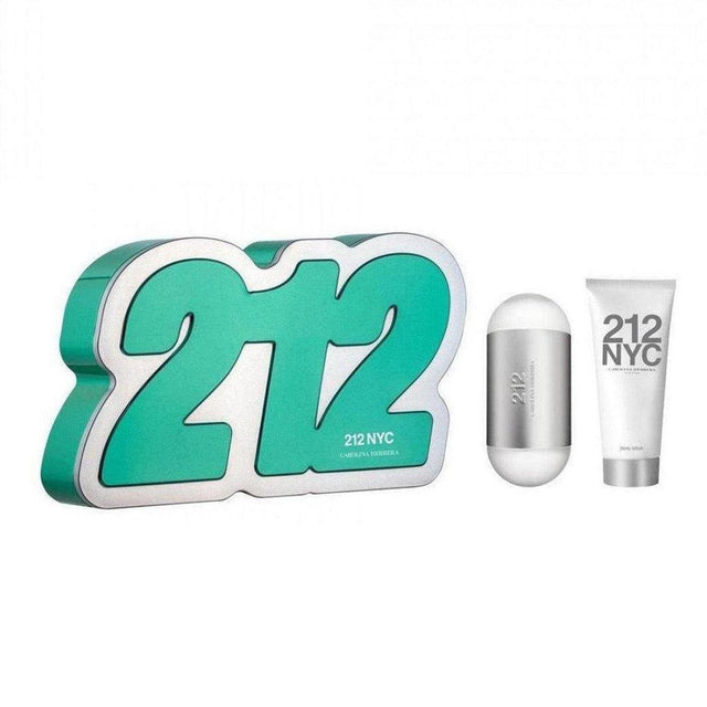 Carolina Herrera 212 Ladies NYC Eau De Toilette 60ml Gift Set - Cosmetics Fragrance Direct -00214836