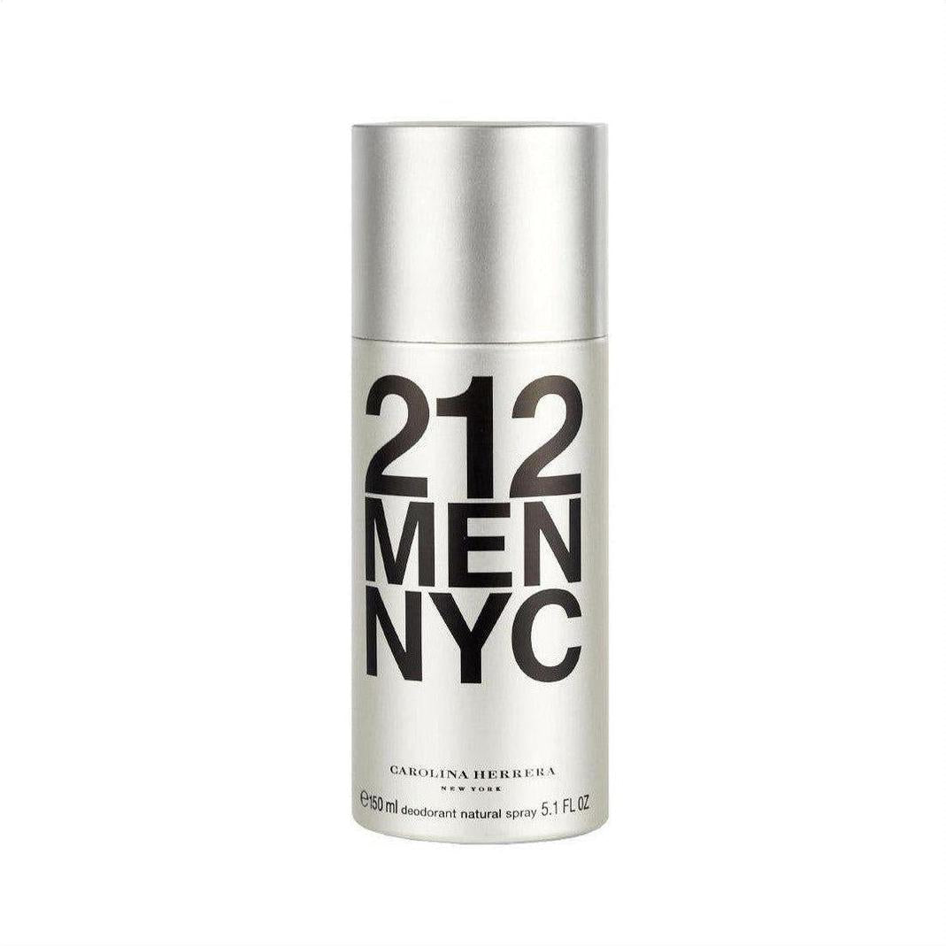 Carolina Herrera 212 Men NYC Deodorant Spray 150ml - Cosmetics Fragrance Direct -8411061906804