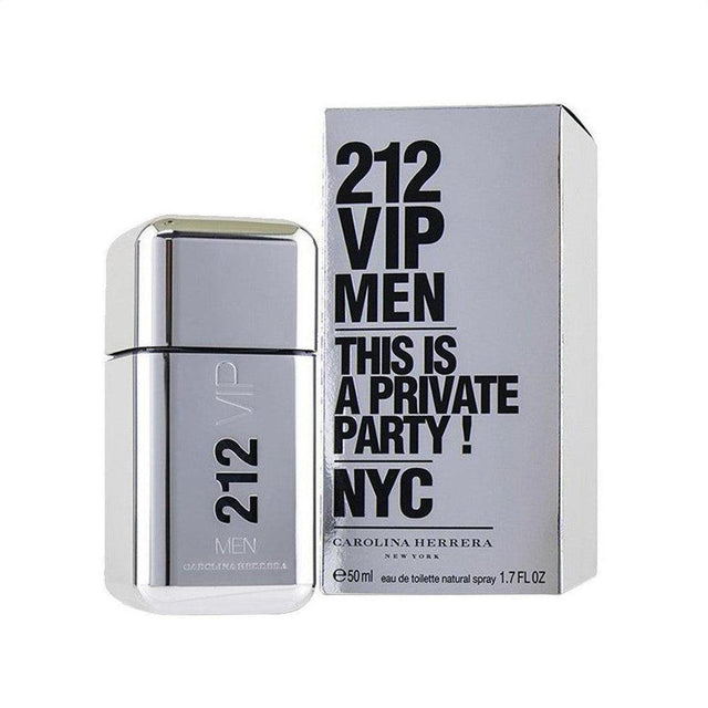 Carolina Herrera 212 Vip Men Eau De Toilette 50ml - Cosmetics Fragrance Direct -8411061869253