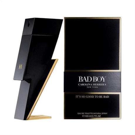 Carolina Herrera Bad Boy Eau De Toilette 100ml - Cosmetics Fragrance Direct -82672436
