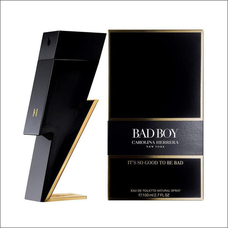 Carolina Herrera Bad Boy Eau De Toilette 100ml - Cosmetics Fragrance Direct -82672436