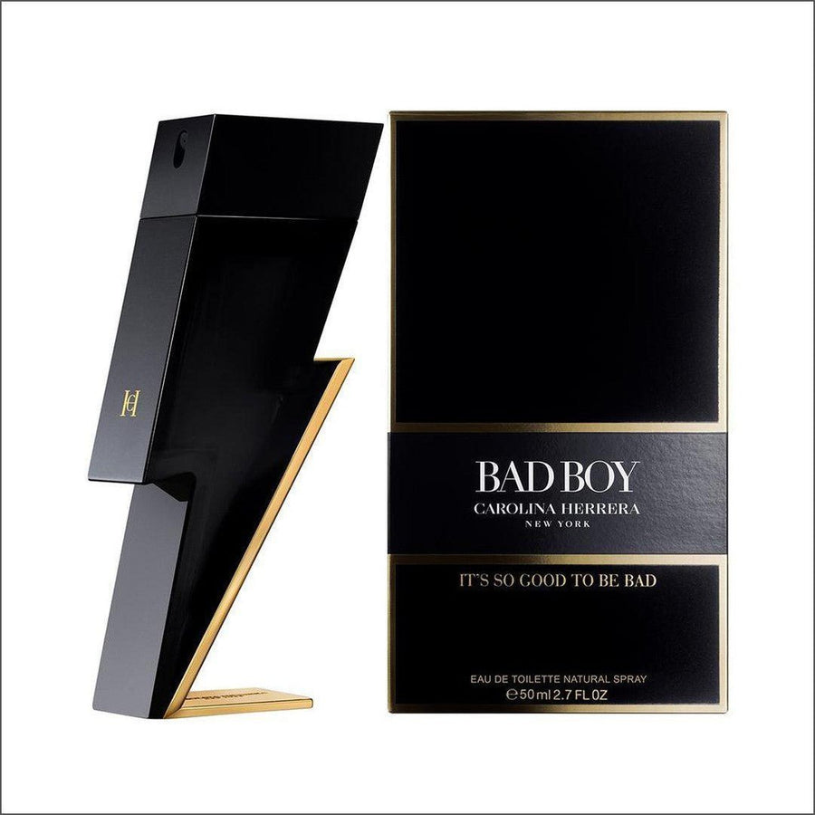 Carolina Herrera Bad Boy Eau De Toilette 50ml - Cosmetics Fragrance Direct -8411061926093