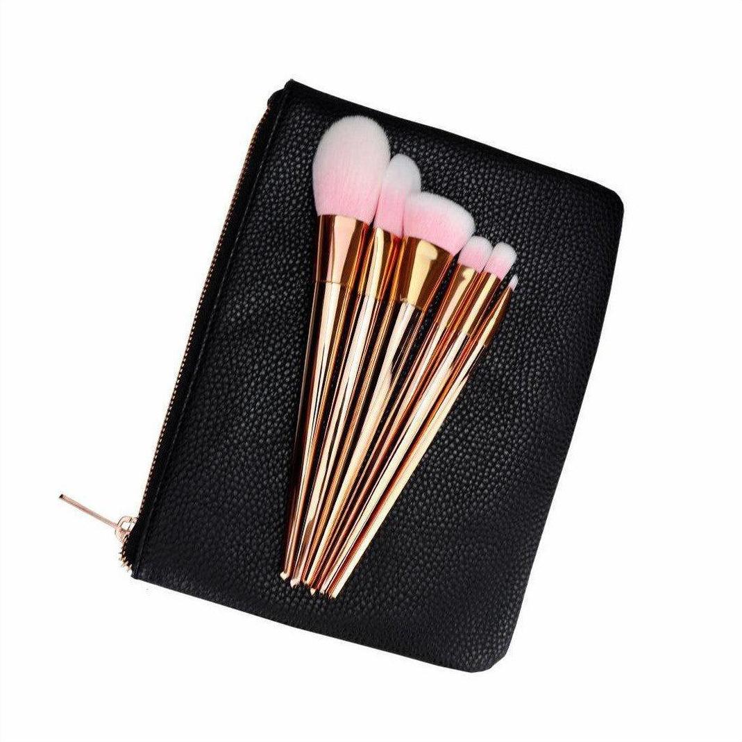 CFD Tools 7 Piece Rose Gold Brush Set