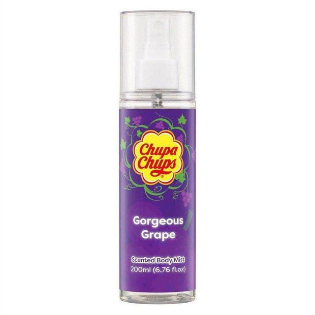 Chupa Chups Gorgeous Grape Scented Body Mist 200ml - Cosmetics Fragrance Direct -9314108236867