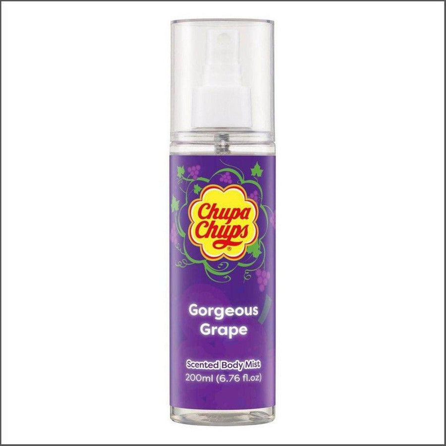 Chupa Chups Gorgeous Grape Scented Body Mist 200ml - Cosmetics Fragrance Direct -9314108236867