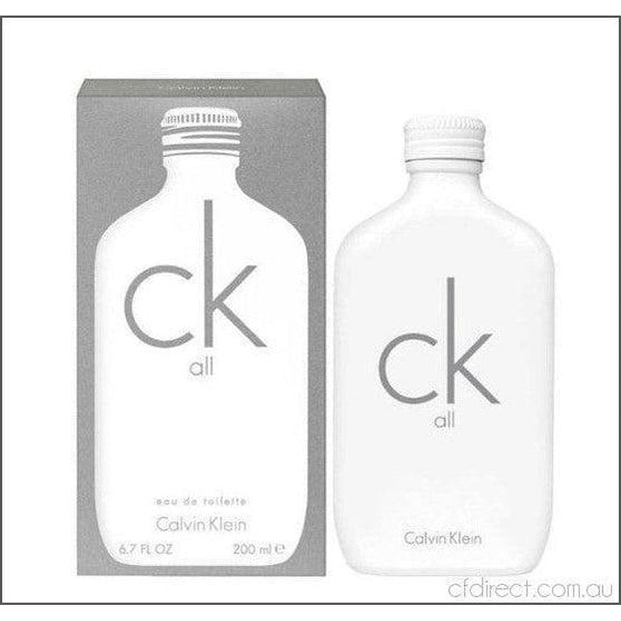 CK All Eau de Toilette 200ml by Calvin Klein - Cosmetics Fragrance Direct -3614223164462