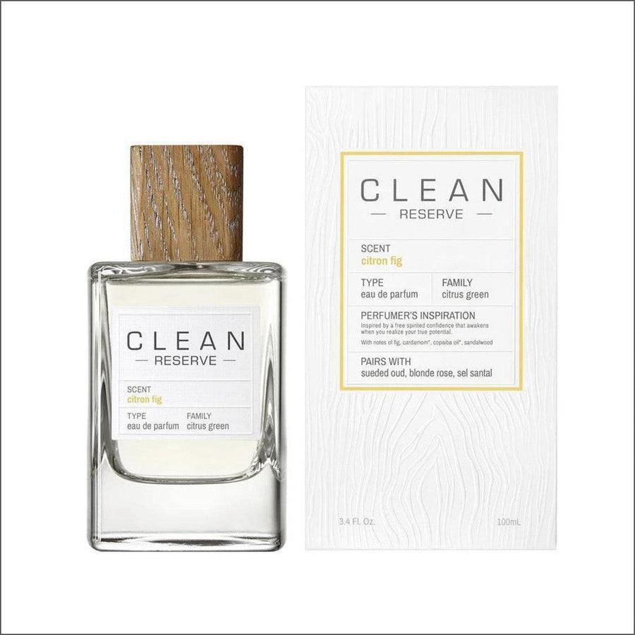 Clean Reserve Citron Fig Eau De Parfum 100ml - Cosmetics Fragrance Direct -874034008383