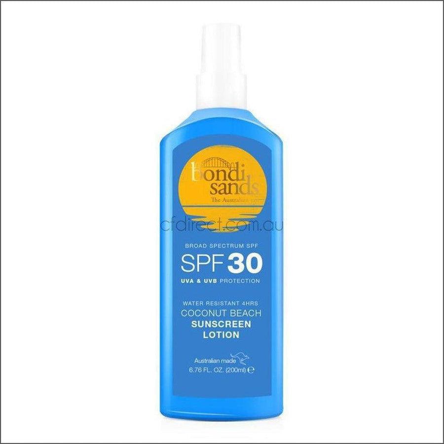 Clearance Short Dated-Bondi Sands Coconut Beach Suncreen Lotion SPF 30 - Cosmetics Fragrance Direct -82588212