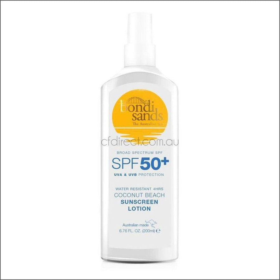 Clearance Short Dated-Bondi Sands Coconut Beach Suncreen Lotion SPF 50plus - Cosmetics Fragrance Direct -82620980