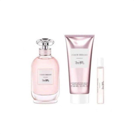 Coach Dreams Eau De Parfum 90ml 3 Piece Giftset - Cosmetics Fragrance Direct -3386460129275