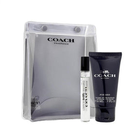 Coach Gift Set Eau De Toilette 7.5ml + 50ml After Shave Balm - Cosmetics Fragrance Direct -3.38646E+12