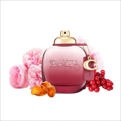 Coach New York Wild Rose Eau De Parfum 90ml - Cosmetics Fragrance Direct -3386460126571