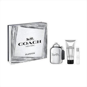 Coach Platinum Eau de Parfum 100ml Gift Set - Cosmetics Fragrance Direct -3.38646E+12