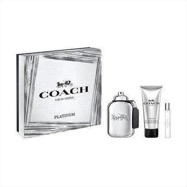 Coach Platinum Eau de Parfum 100ml Gift Set - Cosmetics Fragrance Direct -3.38646E+12