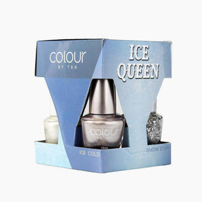 Colour By TBN Ice Queen Nail Polish Cube 4x15ml - Cosmetics Fragrance Direct -9336830053154