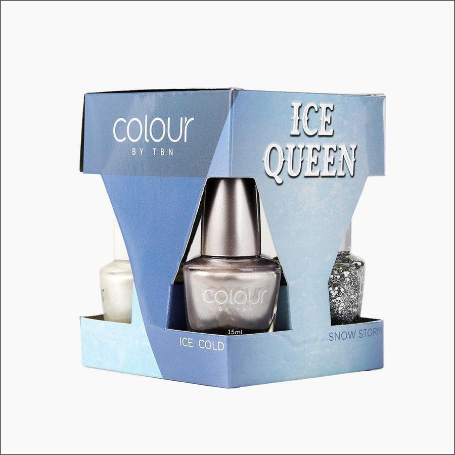 Colour By TBN Ice Queen Nail Polish Cube 4x15ml - Cosmetics Fragrance Direct -9336830053154