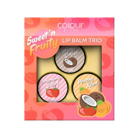 Colour By TBN Sweet N' Fruity Lip Balm Trio - Cosmetics Fragrance Direct -9336830053055